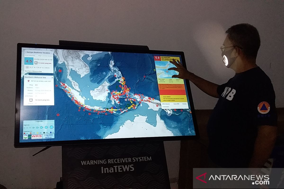 BPBD Kabupaten Sangihe miliki alat pendeteksi gempa