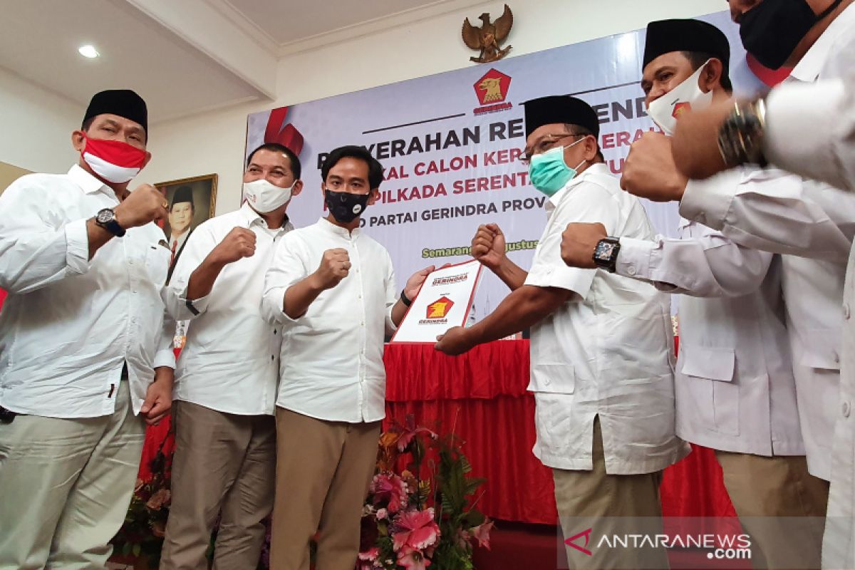 Gibran-Teguh resmi diusung Gerindra pada Pilkada Surakarta 2020
