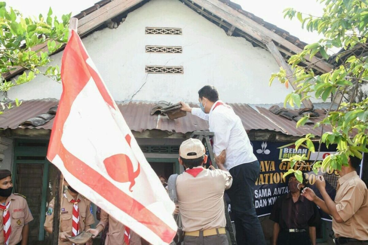 Wali Kota Kediri apresiasi bedah rumah EJGSI 2020