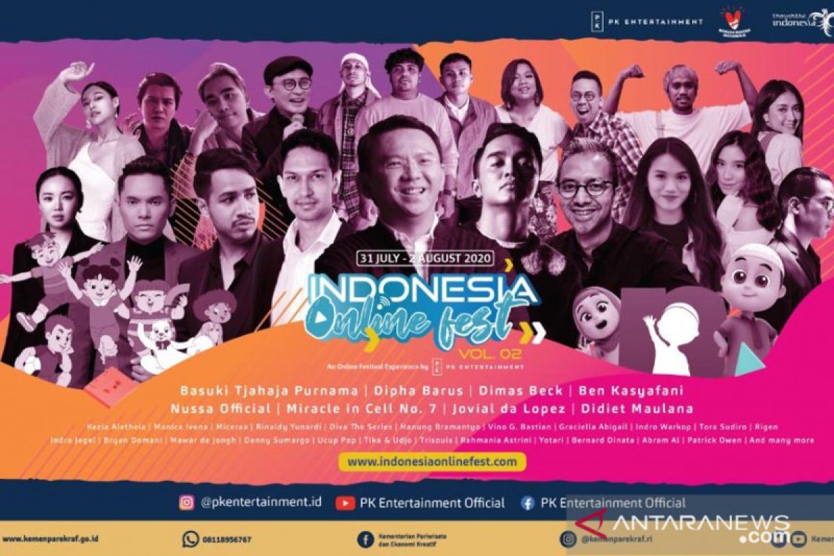 Indonesia Online Festival beri ruang pelaku kreatif ciptakan ekosistem