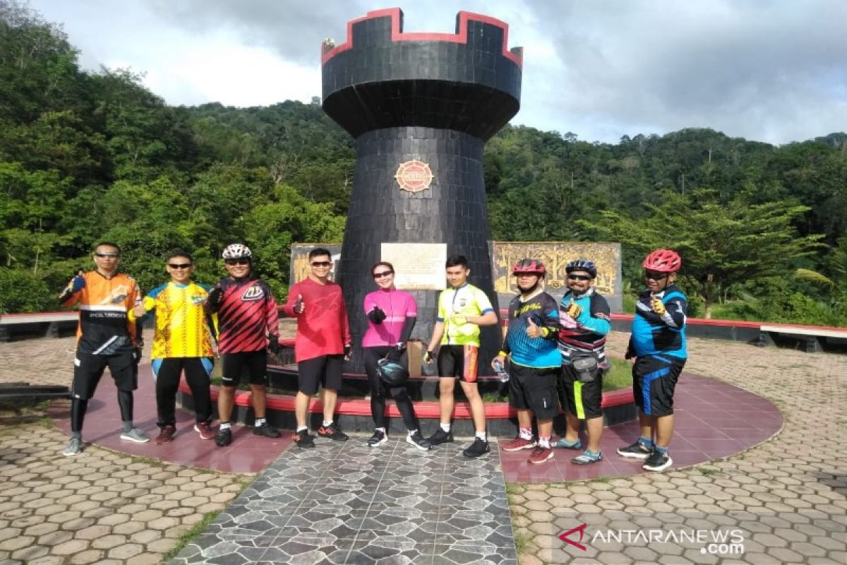 Kapolres Tapanuli Selatan nikmati panorama alam dengan kayuh sepeda puluhan kilometer