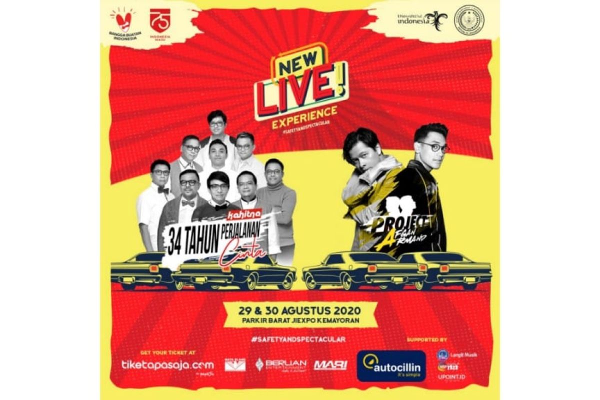 Afgan dan Armand Maulana akan meriahkan konser  "New Live! Experience"