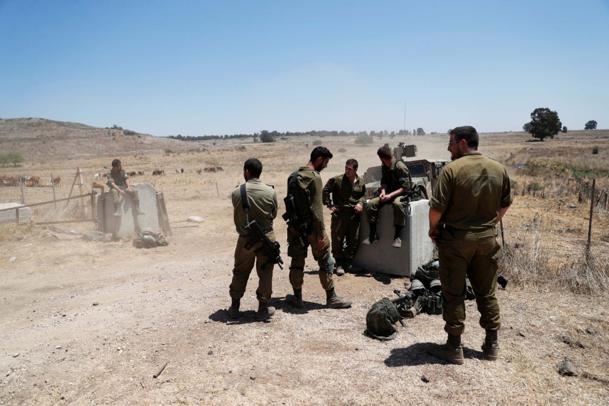 Israel gempur Suriah pasca serangan roket di Golan