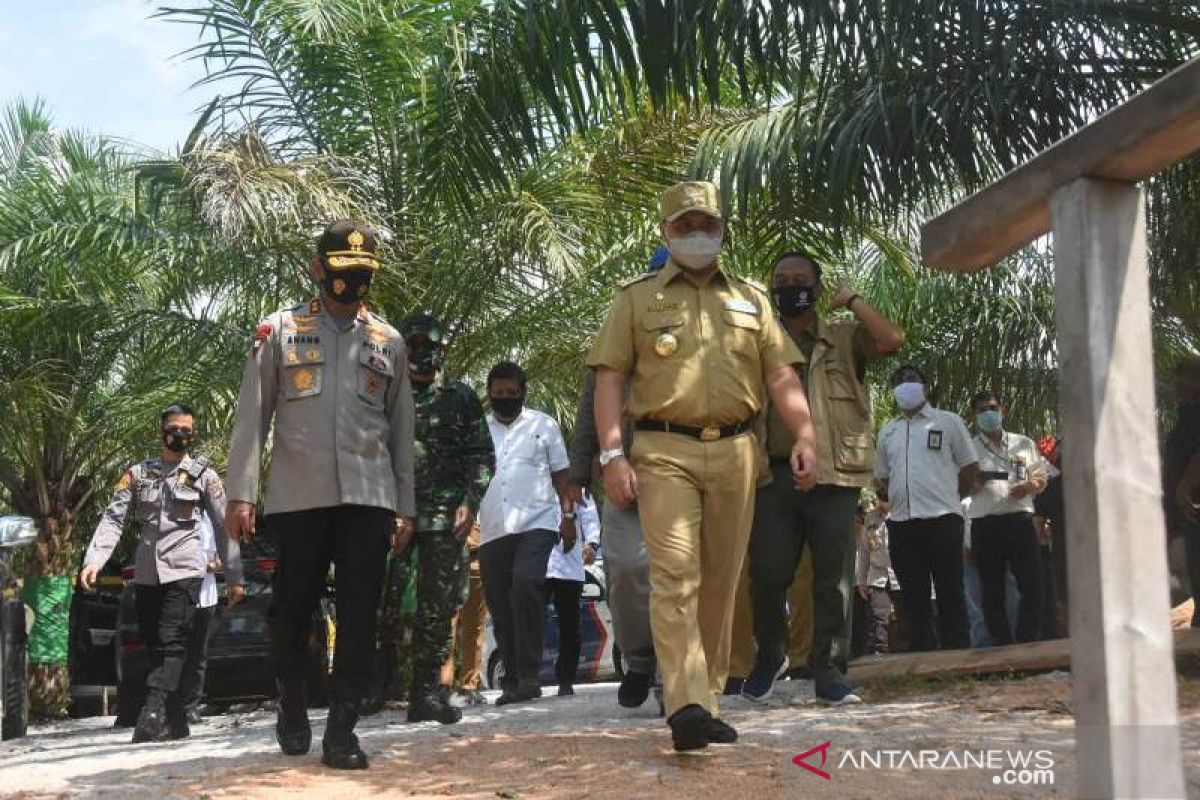 Gubernur Babel Kembali Kunjungi Kesiapan Hutan Mangrove Munjang