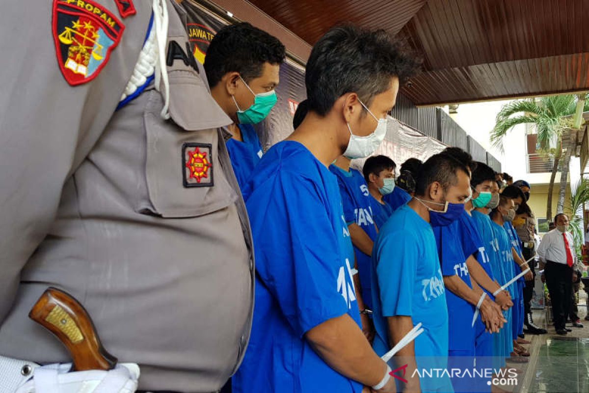 Operasi Sikat Jaran jaring 323 kasus curanmor di Jateng