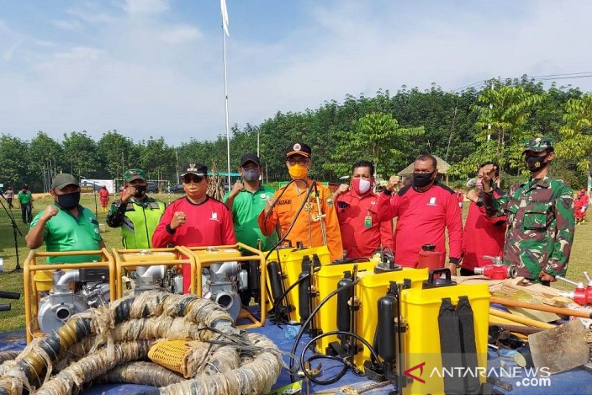 Cegah karhutla, apel siaga dan pelatihan digelar di Jambi