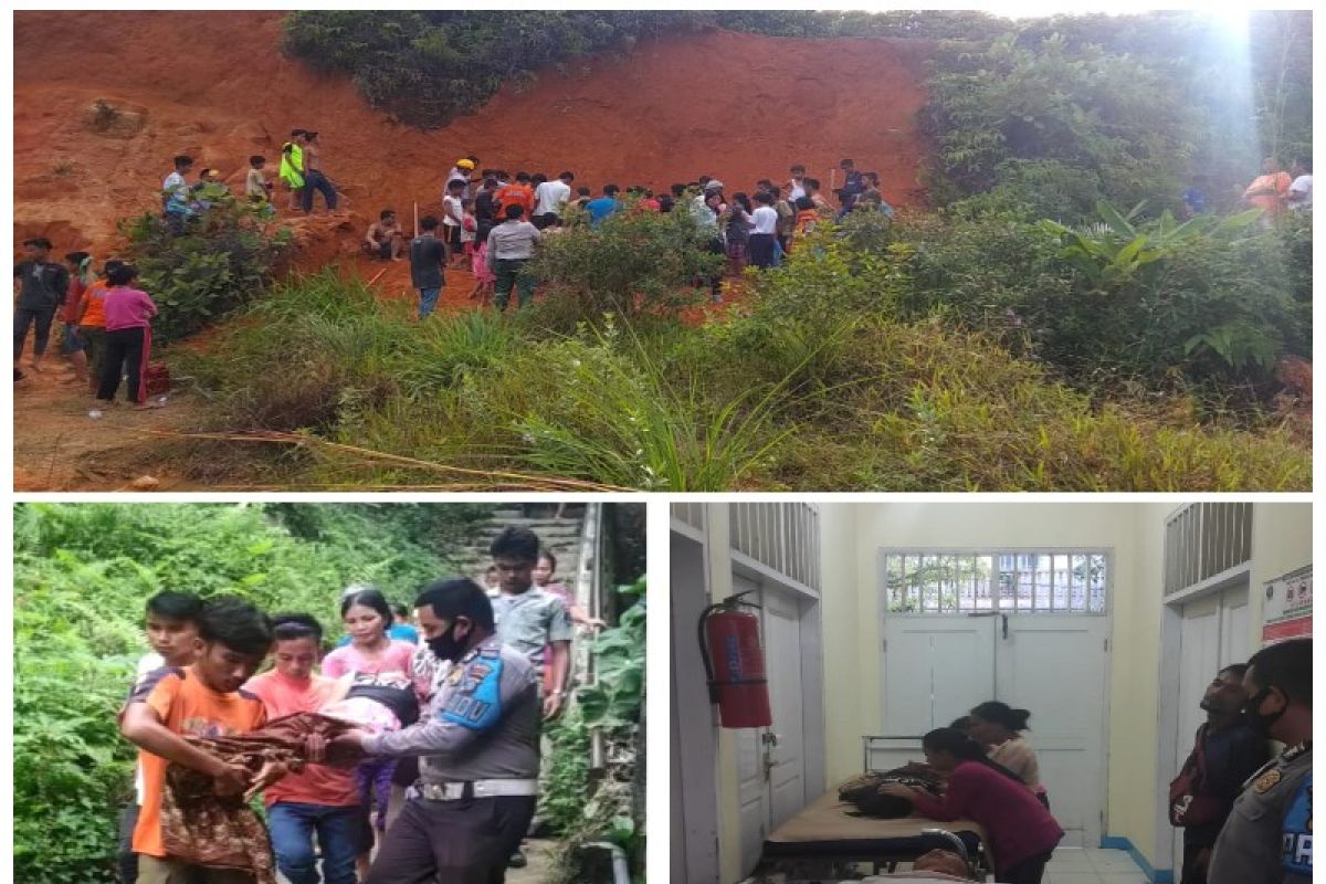 4 orang tertimbun longsor di Sibolga, 2 meninggal