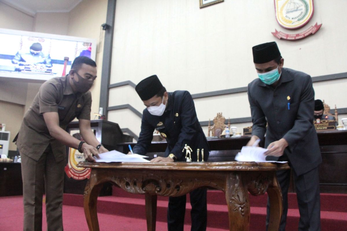 DPRD Makassar setujui Ranperda LPJ APBD 2019 jadi Perda