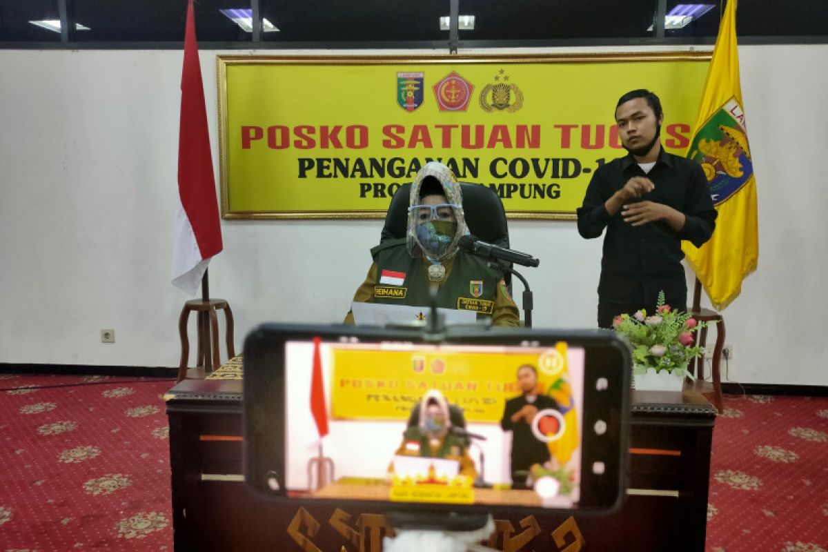 Dinkes Lampung catat tidak ada tambahan kasus positif COVID-19