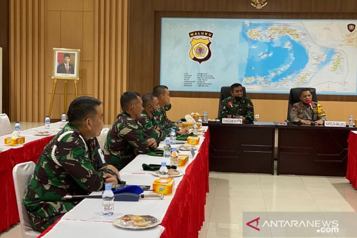 Pangdam Pattimura: TNI siap bersinergi dengan Polri amankan pilkada