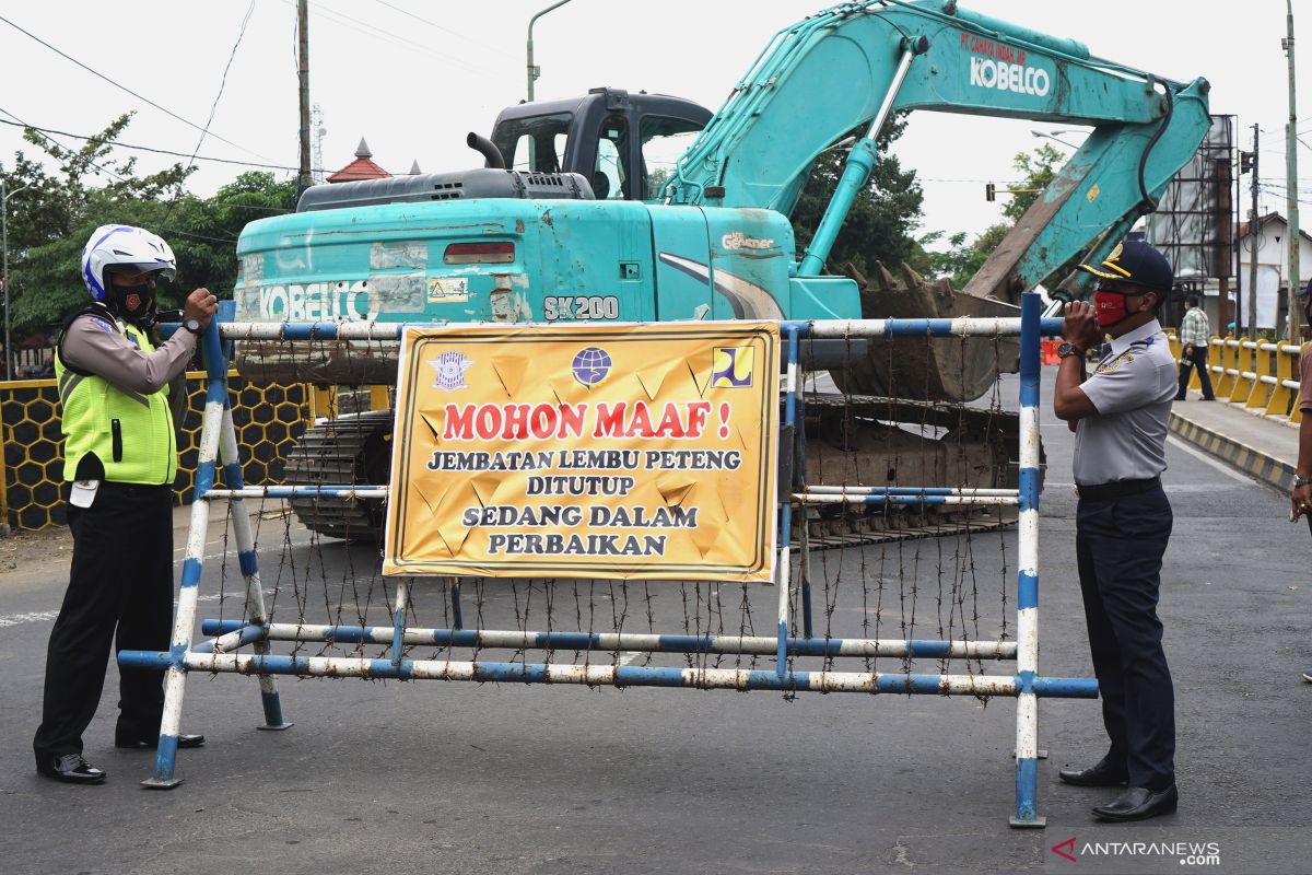 Ada perbaikan jembatan, jalan nasional Tulungagung-Trenggalek ditutup dua bulan
