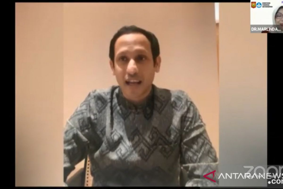 Mendikbud Nadiem: Belajar dapat dilakukan dimana dan kapan saja