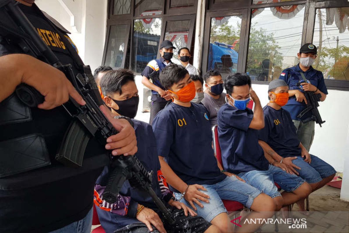 30 tersangka kasus narkotika ditangkap BNN Jateng pada semester pertama