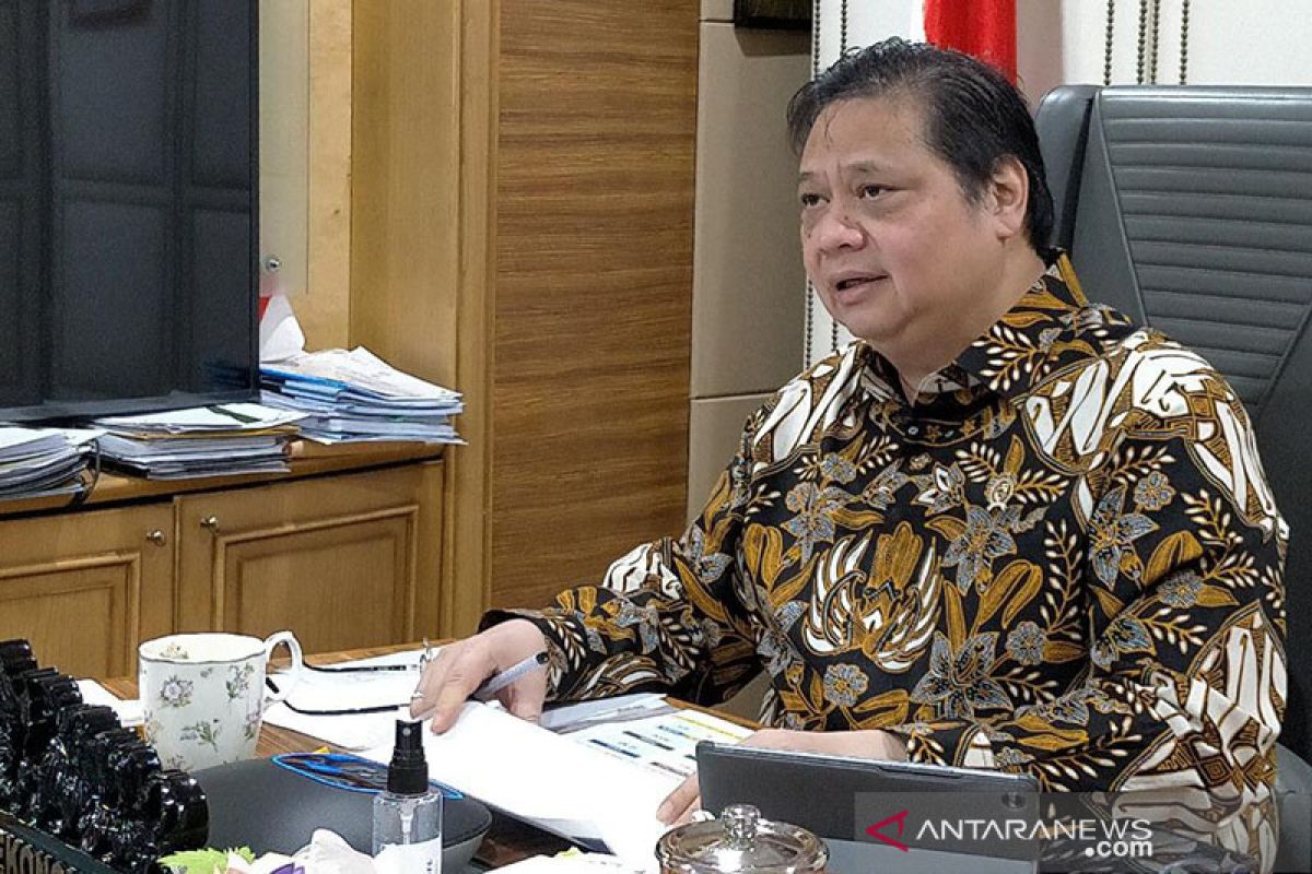 Airlangga pastikan skenario pemulihan ekonomi berlanjut hingga 2021