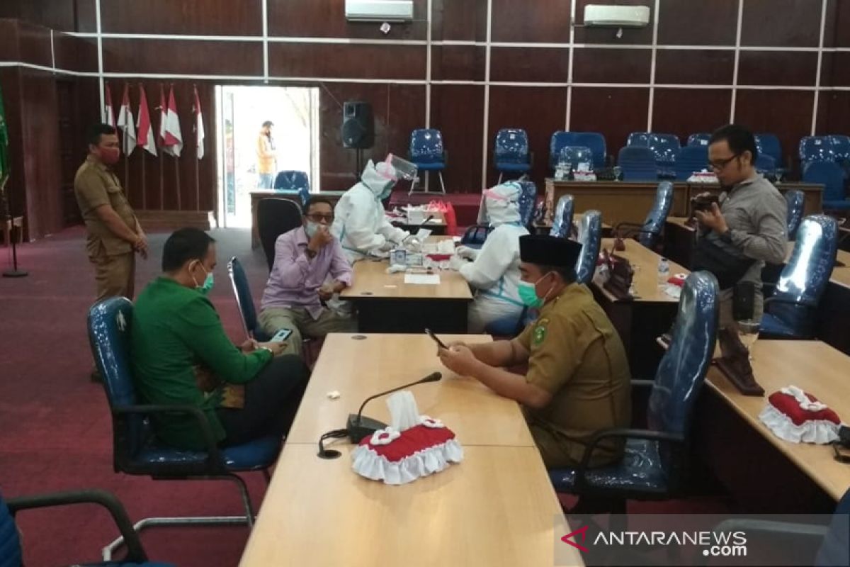 14 anggota DPRD Kota Bengkulu jalani rapid test