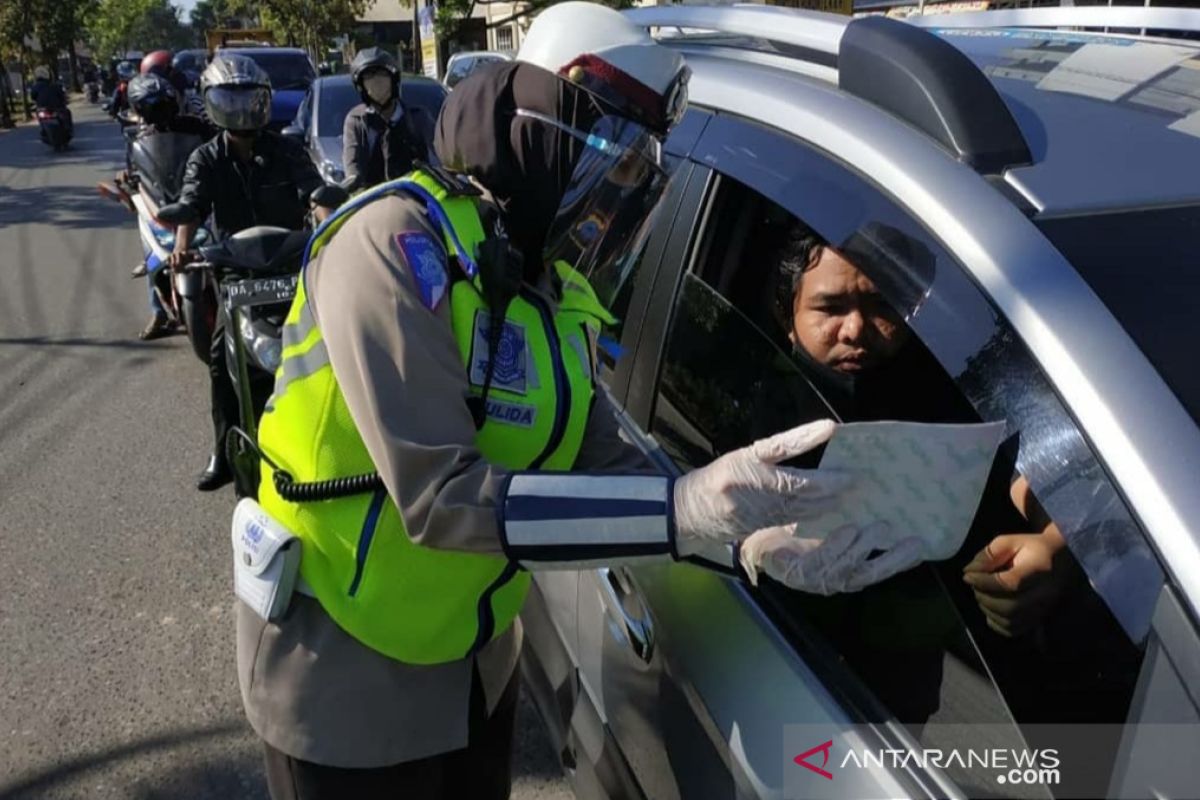 Ribuan pengendara ditilang selama Operasi Patuh Intan 2020