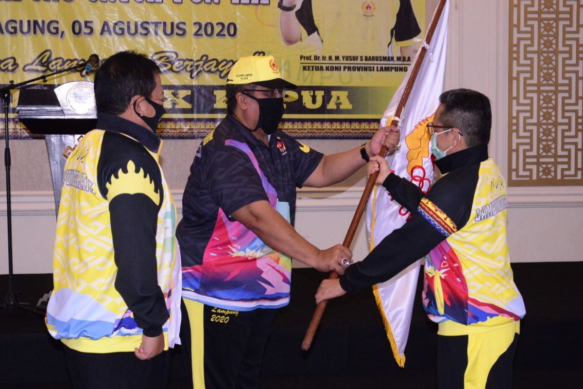 Gubernur Lampung targetkan peringkat delapan PON XX Papua