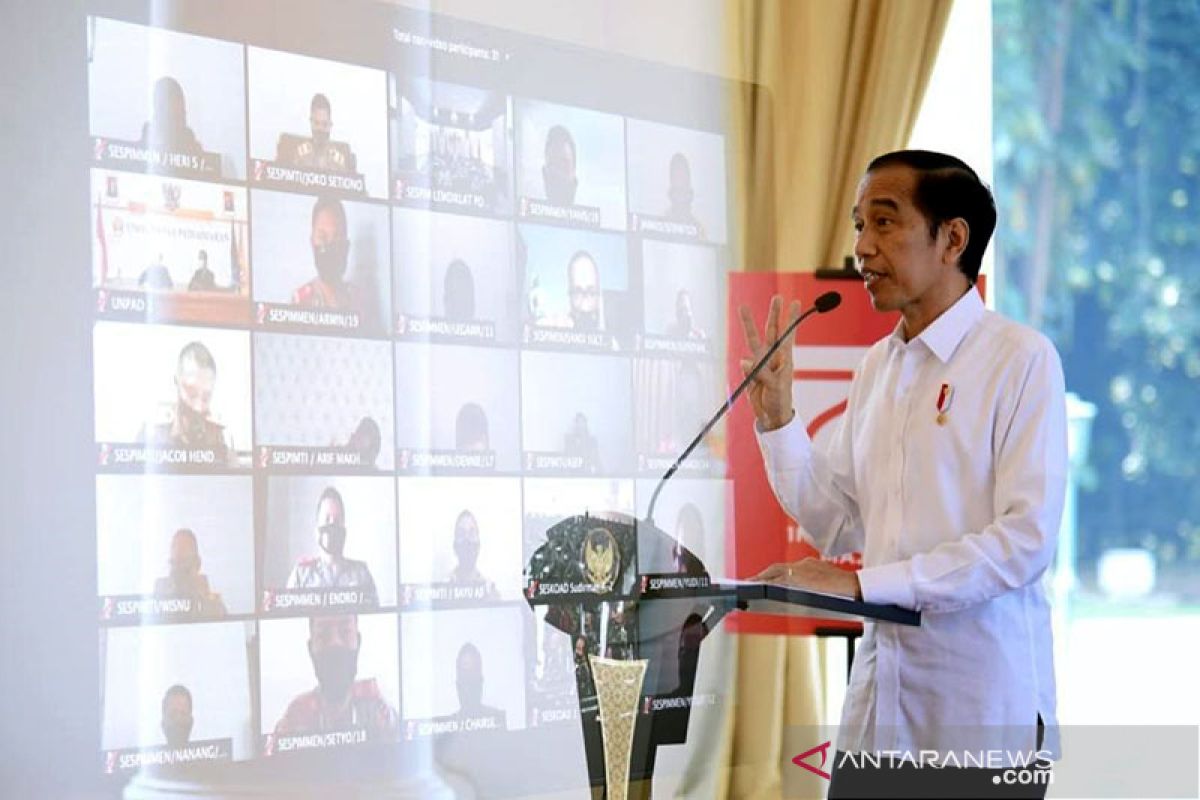 Jokowi lauds Indonesian innovations in fight against COVID-19