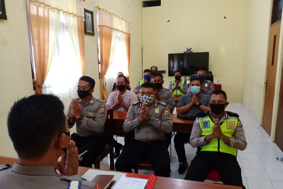 Polres MTB laksanakan Binrohtal bagi personil