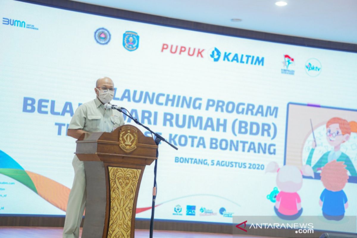 Dukung PJJ, Pupuk Kaltim Hadirkan Program Belajar Dari Rumah melalui TV Lokal