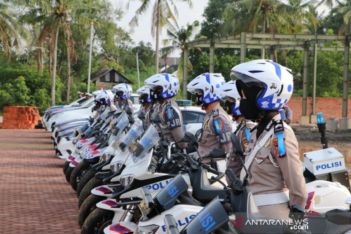 Tindakan tilang dalam Operasi Patuh Nala di Bengkulu turun 71 persen