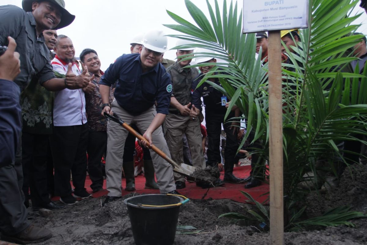 Musi Banyuasin bangun jalan produksi sawit