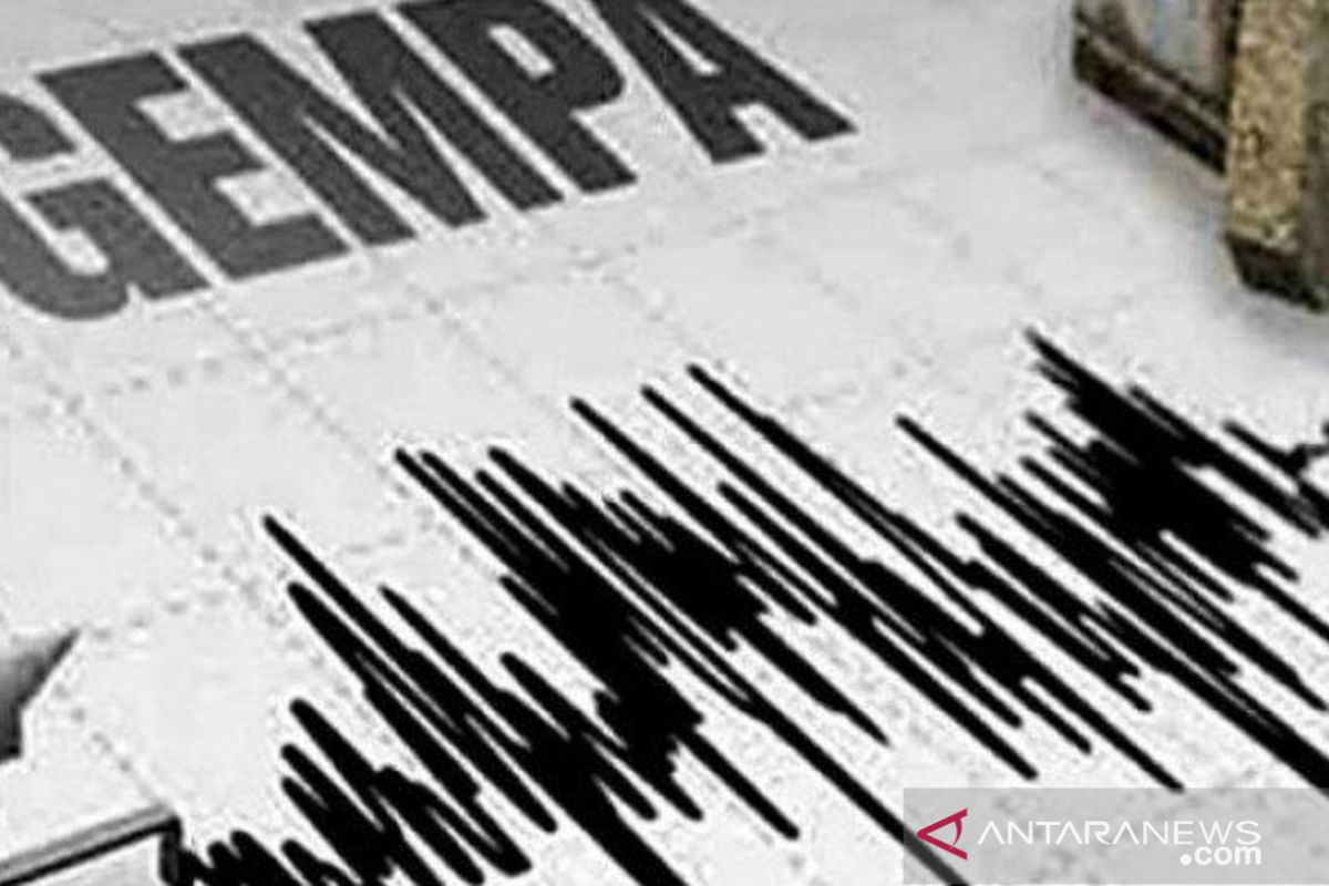 BMKG catat lima kali kejadian gempa bumi di wilayah Sumbar sejak sepekan terakhir
