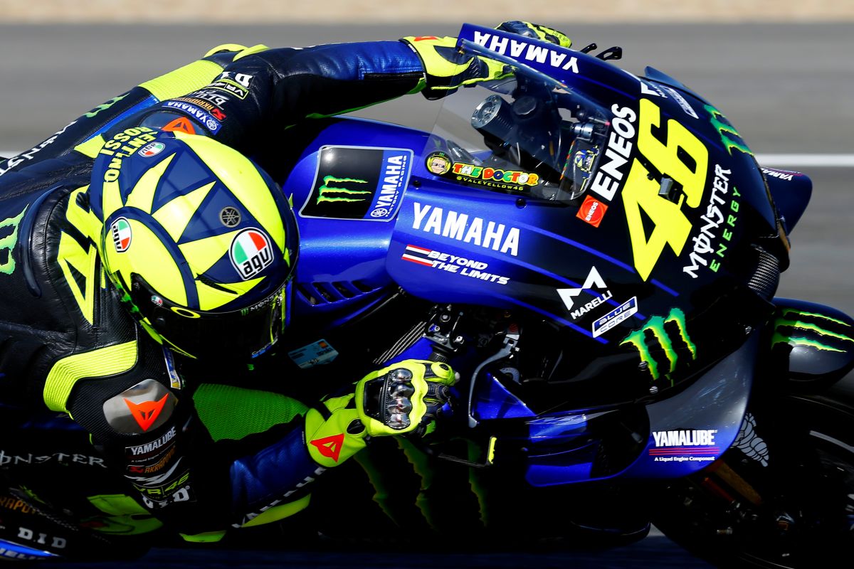 Rossi lebih nyaman di atas motor Yamaha tahun ini