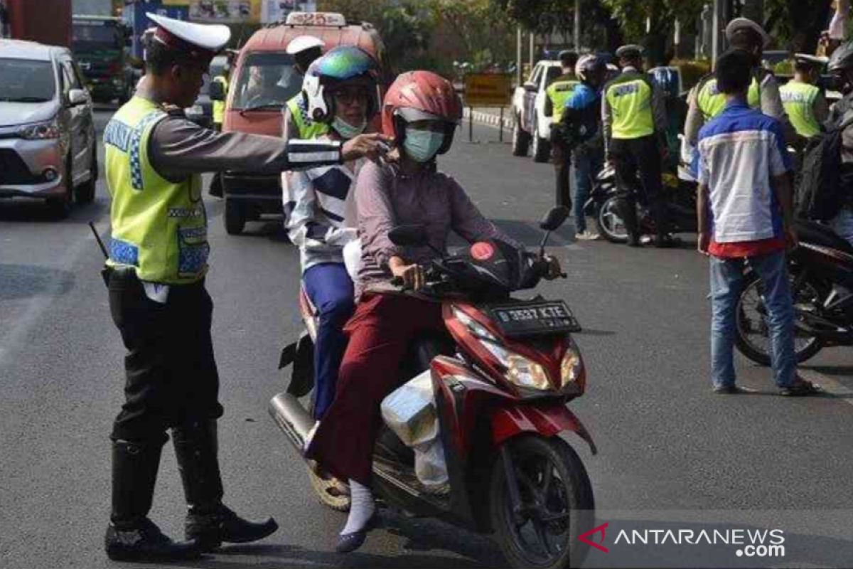 2.031 kendaraan terjaring Operasi Patuh Jaya 2020 di Bekasi