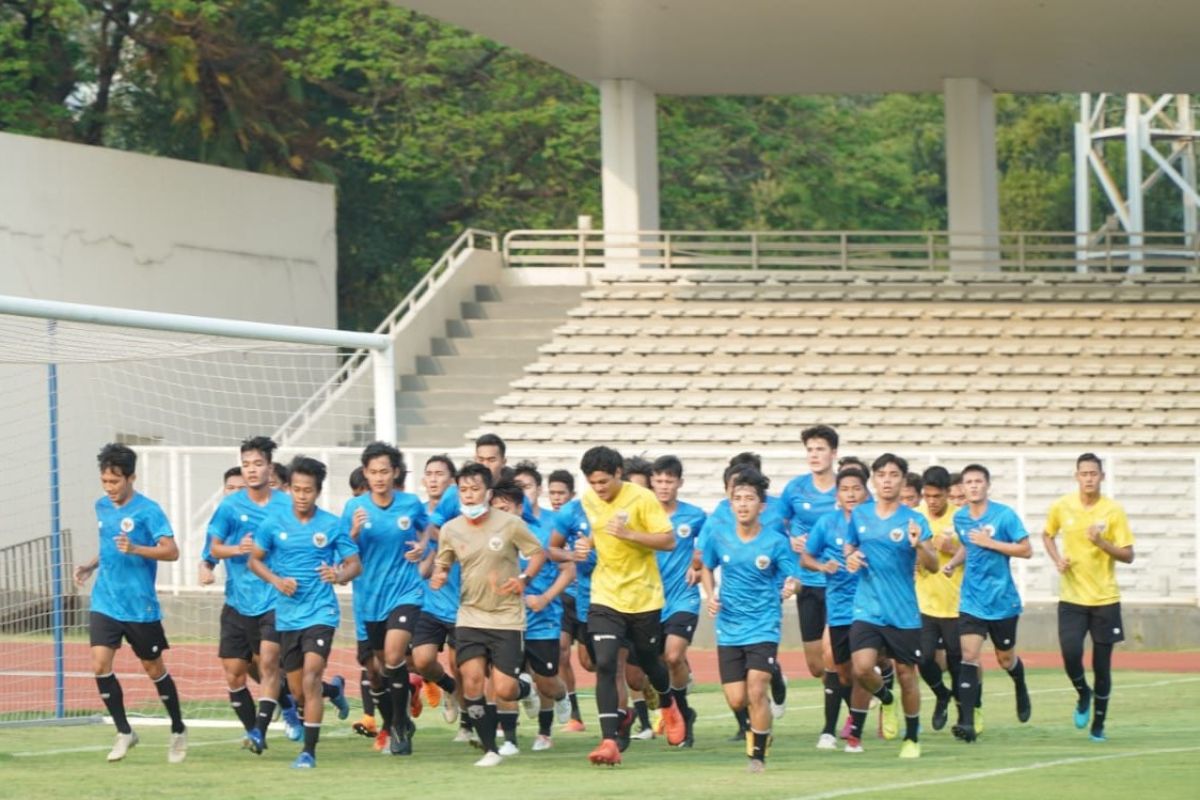 Pelatih Shin Tae-yong sejalan dengan PSSI soal penundaan latihan timnas