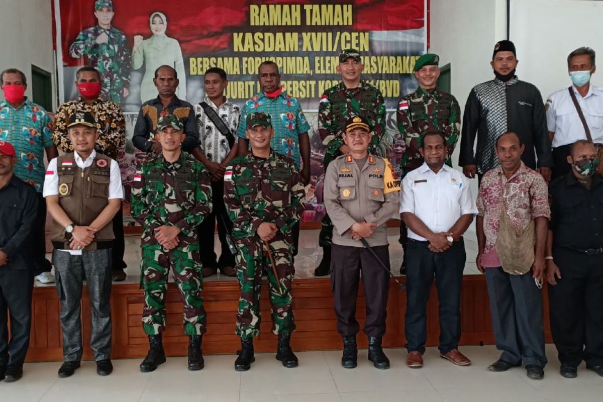 Kasdam XVII/Cenderawasih ingin melihat langsung kondisi di perbatasan Boven Digoel