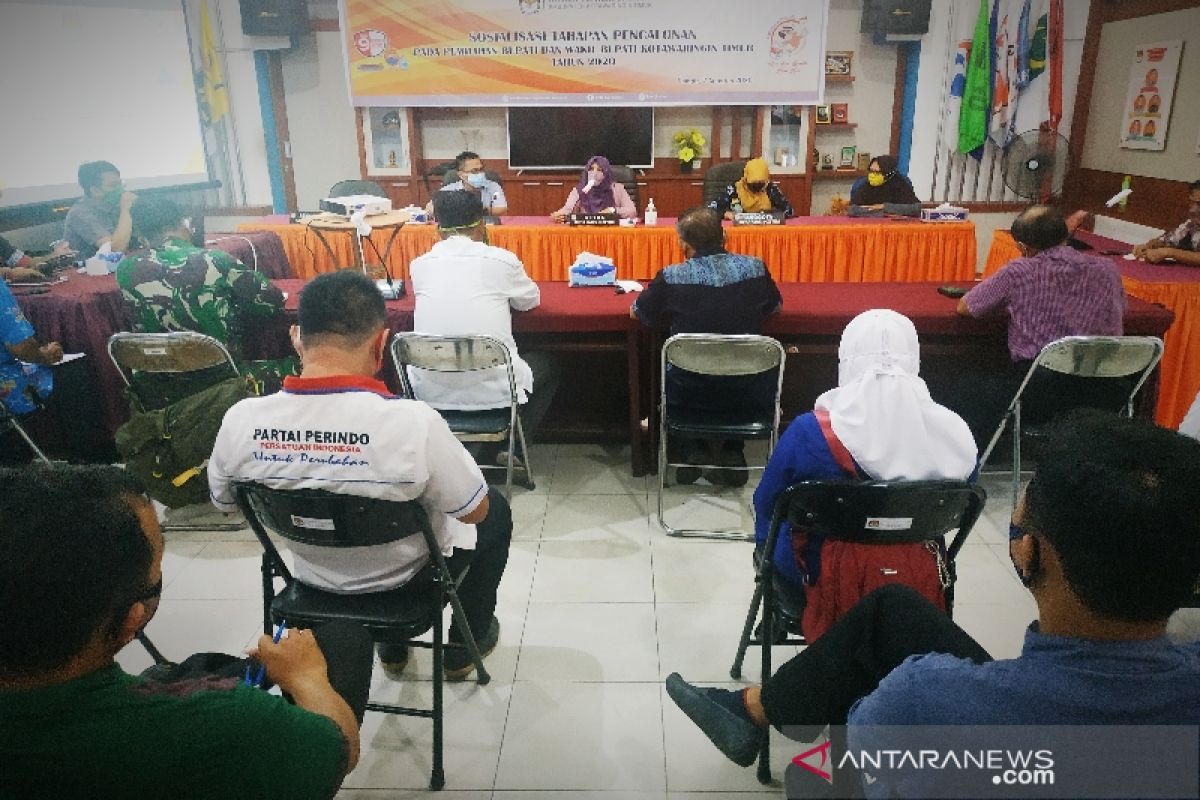 KPU Kotim imbau parpol lebih awal daftarkan pasangan calon