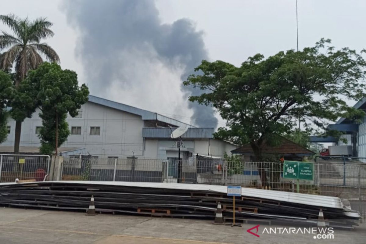 Penyebab kebakaran pabrik di Sentul Bogor sedang diselidiki polisi