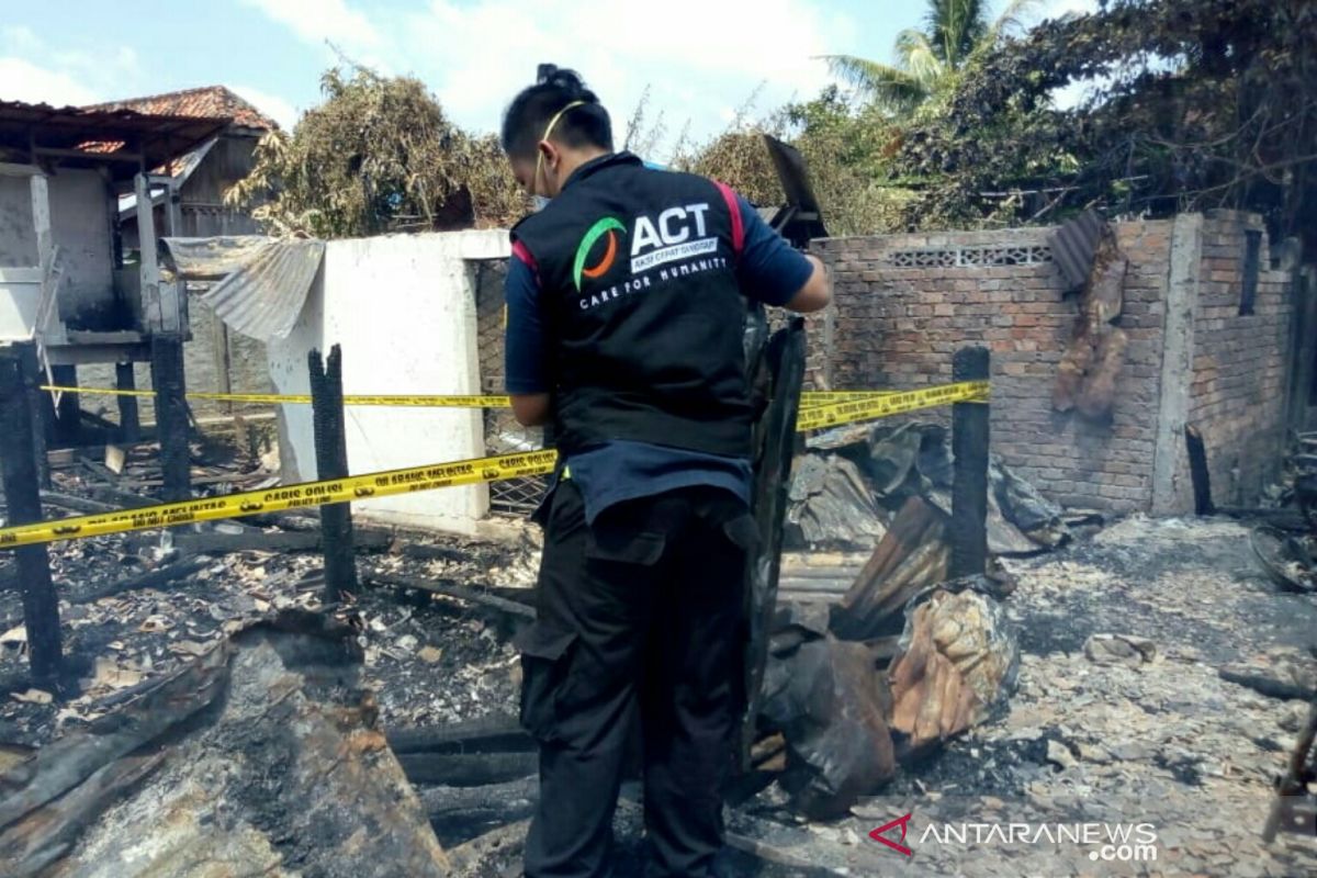 ACT Sumsel terjunkan tim ke  lokasi kebakaran di Palembang