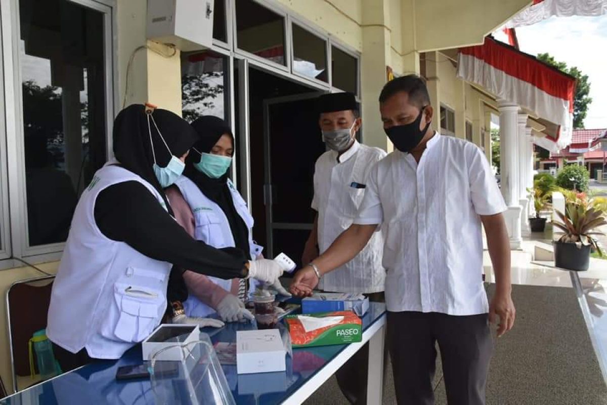 Pemkab Aceh Tengah perketat protokol kesehatan di lingkungan kantor