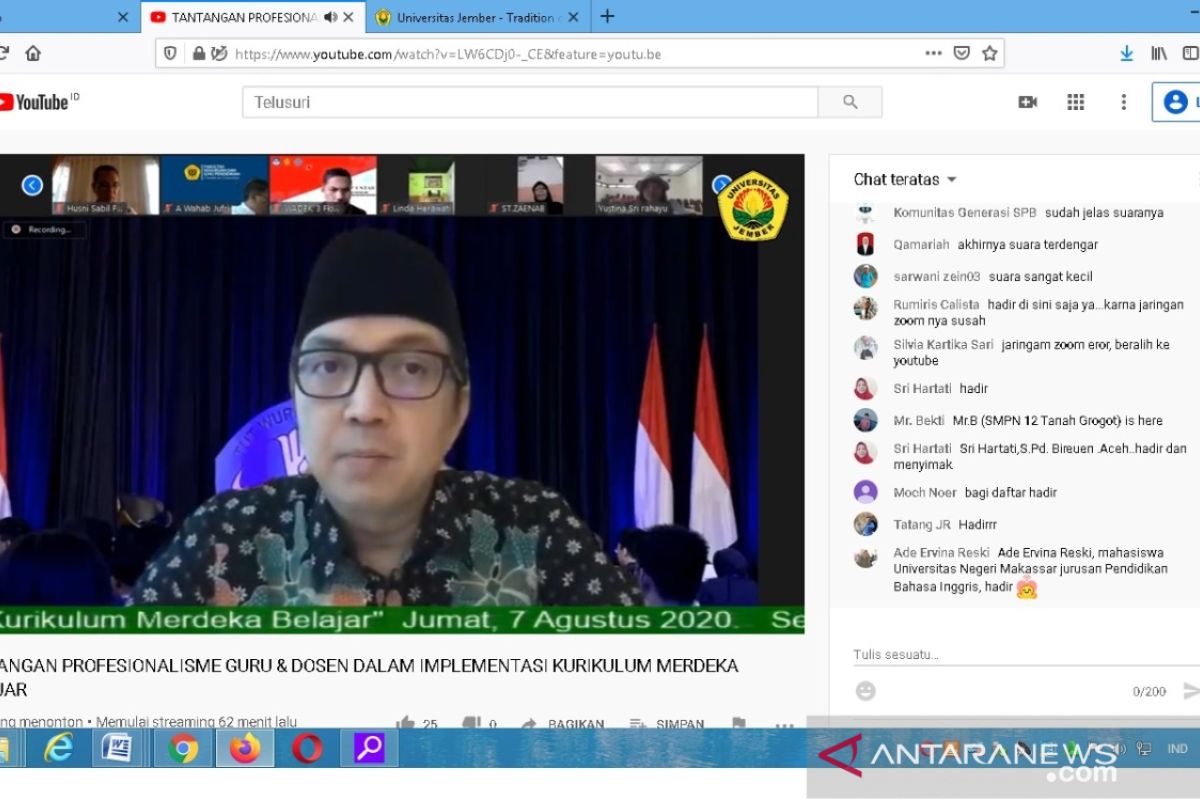 Ini empat tantangan yang dihadapi LPTK di era merdeka belajar