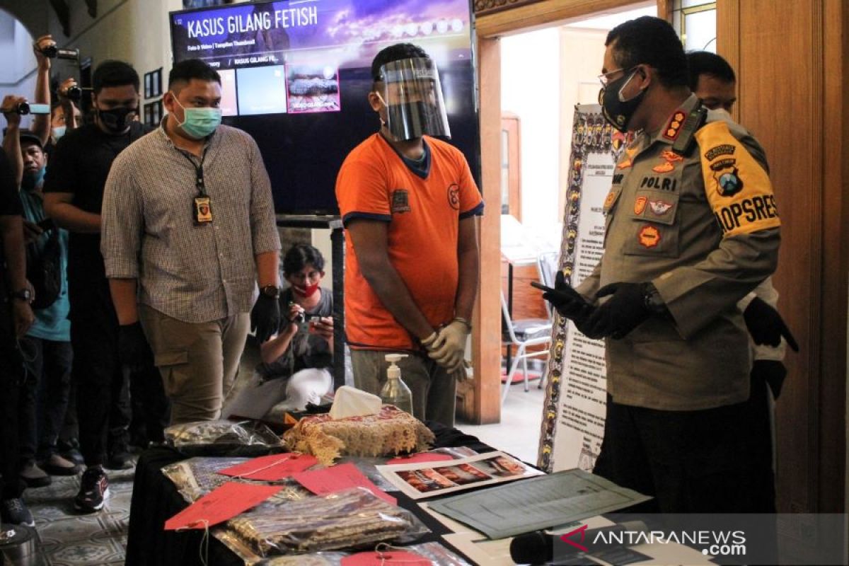 Polisi jerat pelaku "fetish" pasal perbuatan tidak menyenangkan