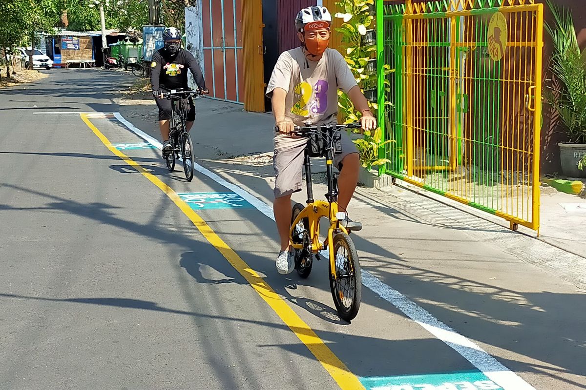 Komunitas sepeda Sidoarjo minta pemerintah sediakan jalur khusus