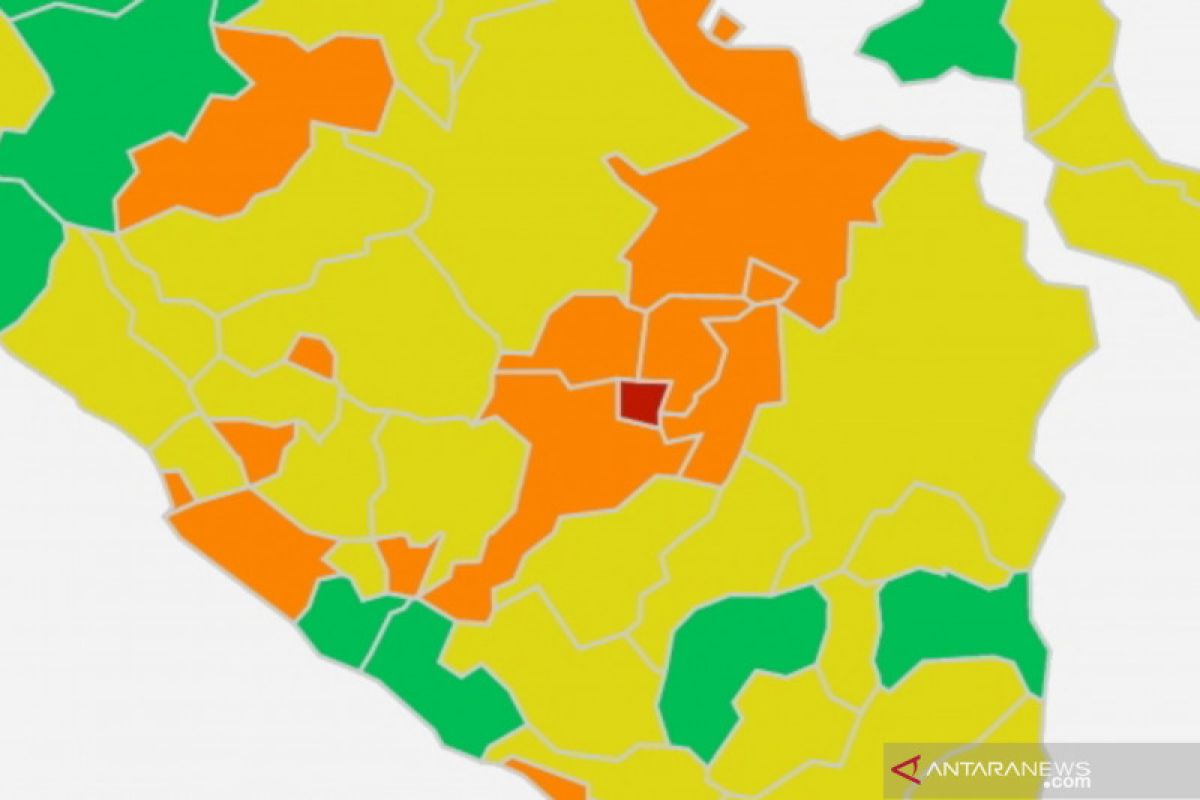 Prabumulih jadi zona merah COVID-19