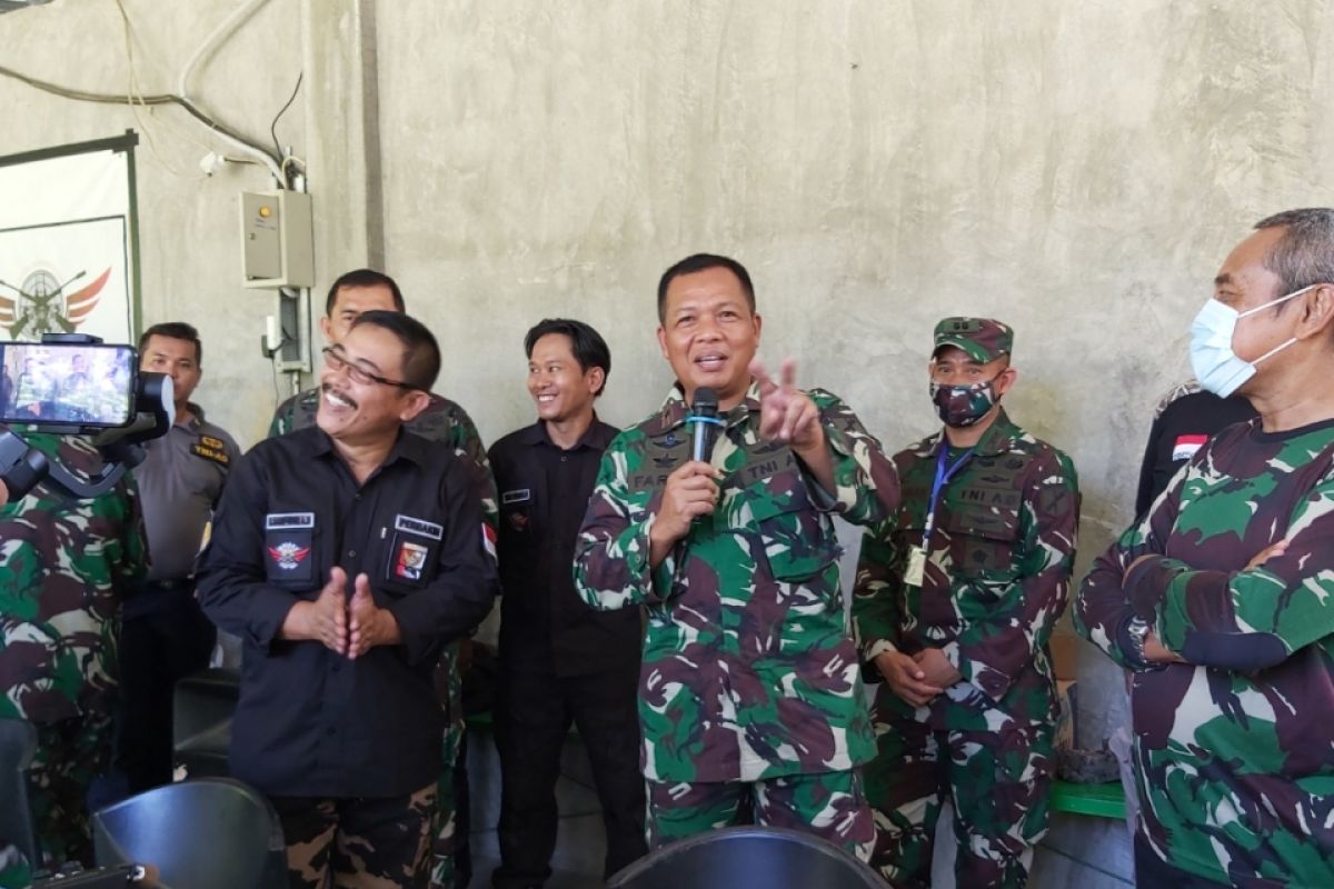 TNI pererat silaturahmi dengan jurnalis