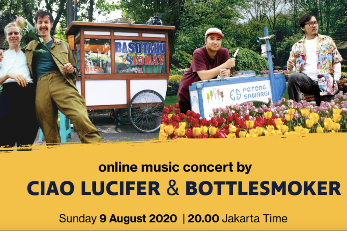 Bottlesmoker & duo Belanda Ciao Lucifer konser virtual bareng besok