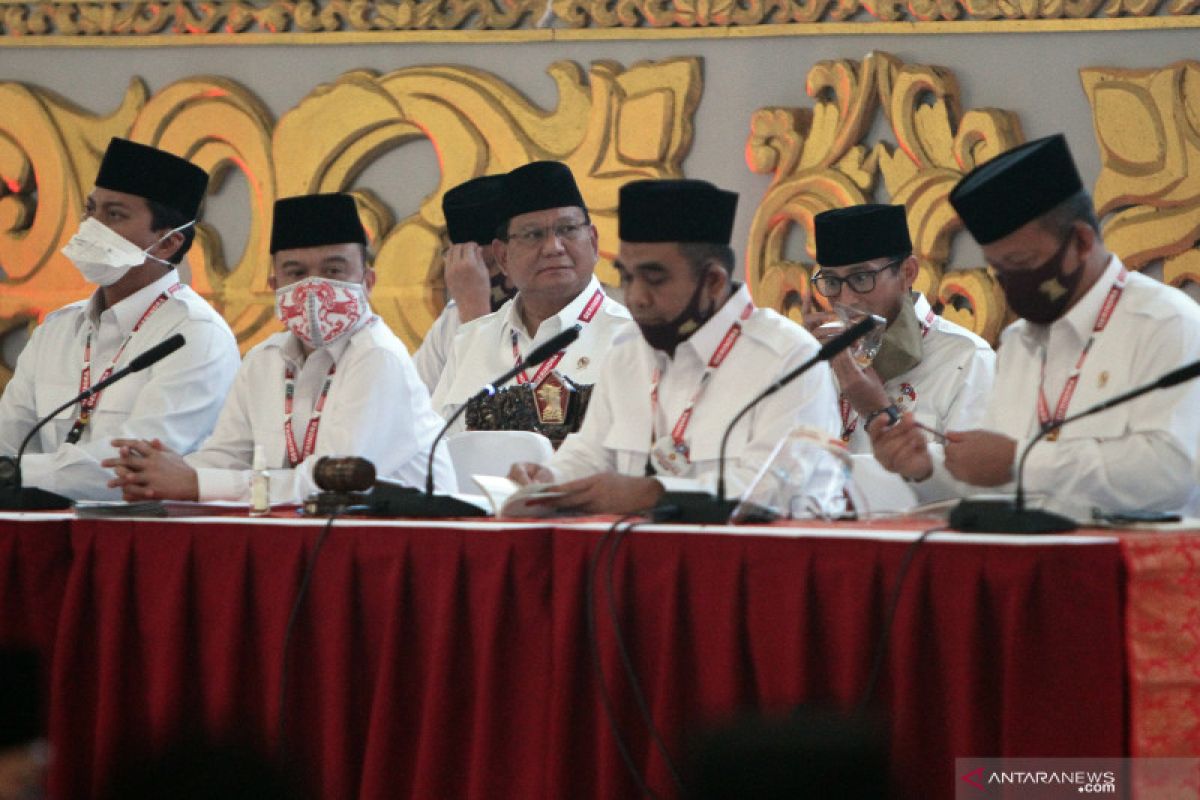 Gerindra resmi umumkan susunan pengurus periode 2020-2025