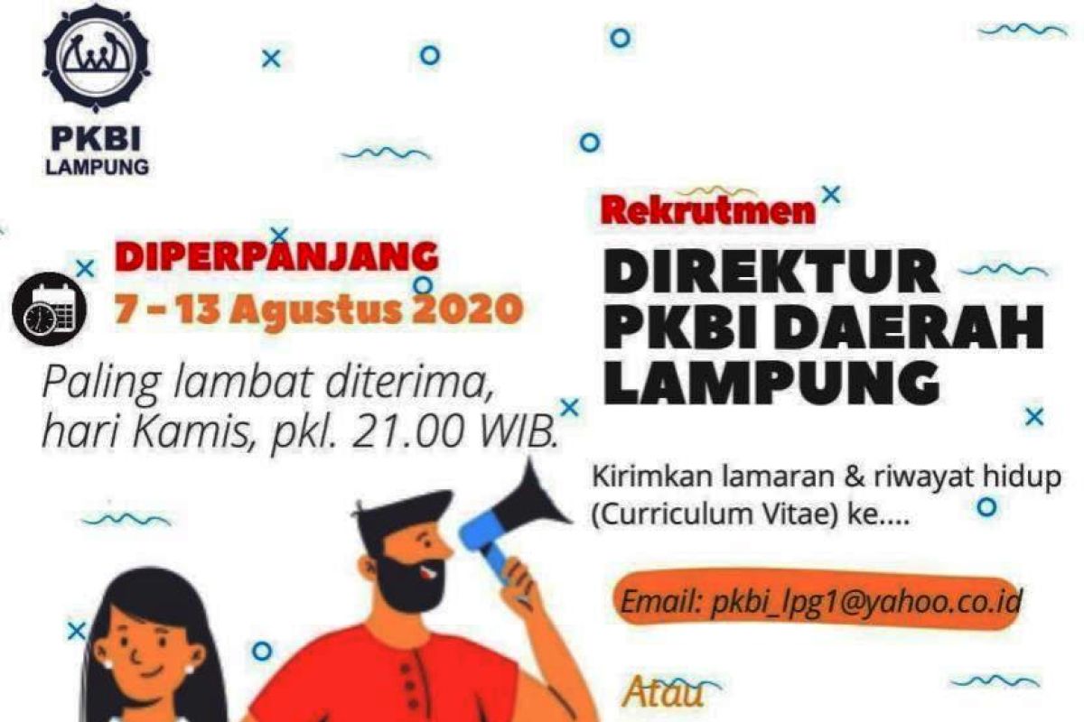 Perpanjangan Waktu Rekrutmen Direktur Eksekutif PKBI Lampung