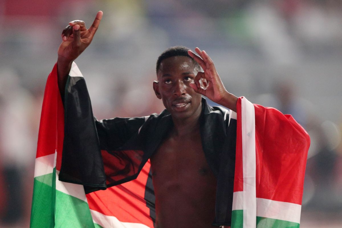 Juara dunia lari asal Kenya positif COVID-19