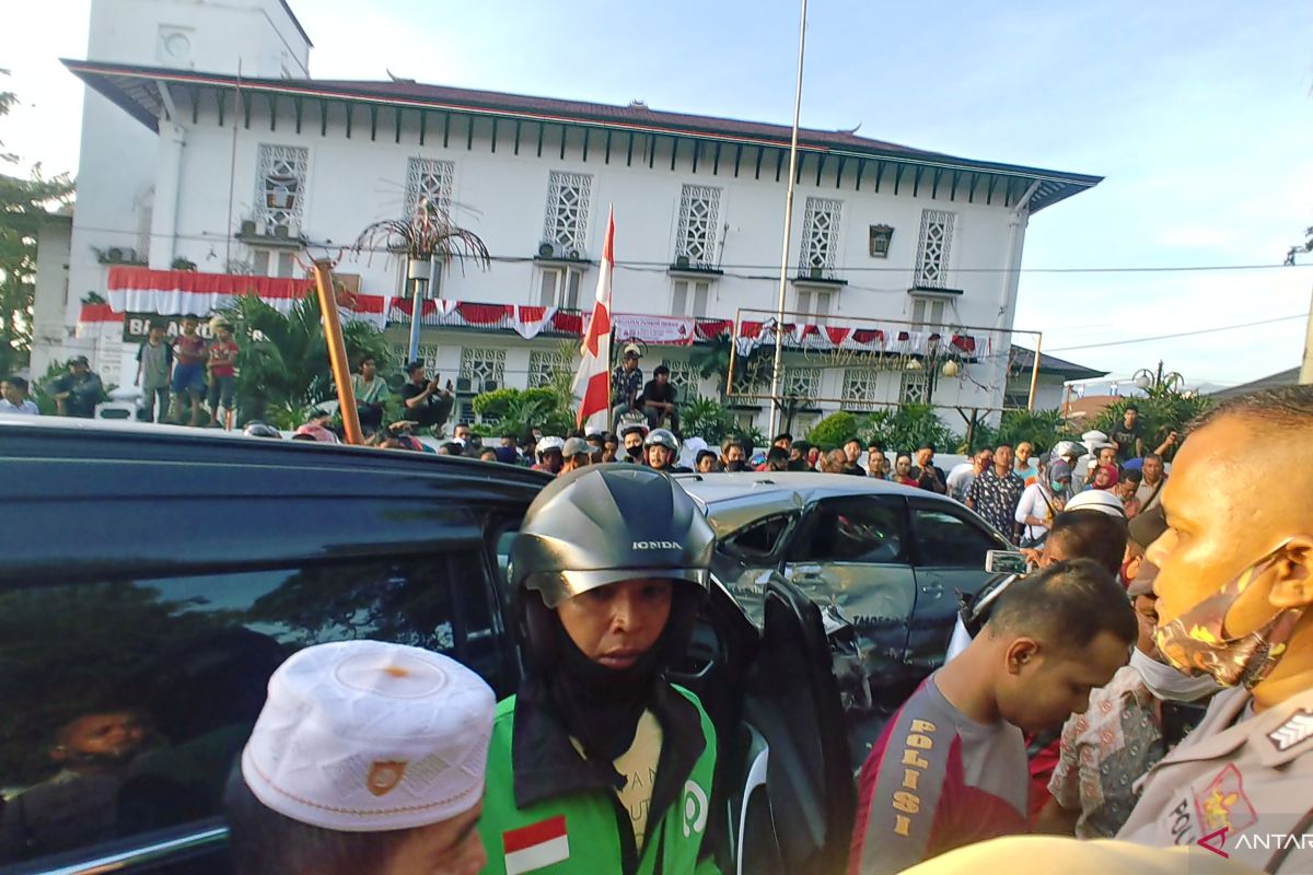 Polisi masih selediki peristiwa kecelakaan Pajero Sport tabrak enam kendaraan beruntun di Padang