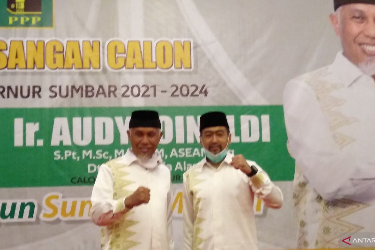 Sah, PKS-PPP usung Mahyeldi-Audy Joinaldy di Pilgub Sumbar