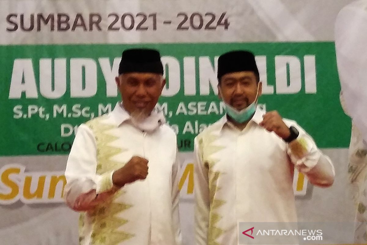 PKS-PPP koalisi usung Mahyeldi-Audy Joinaldy di Pilkada Sumbar