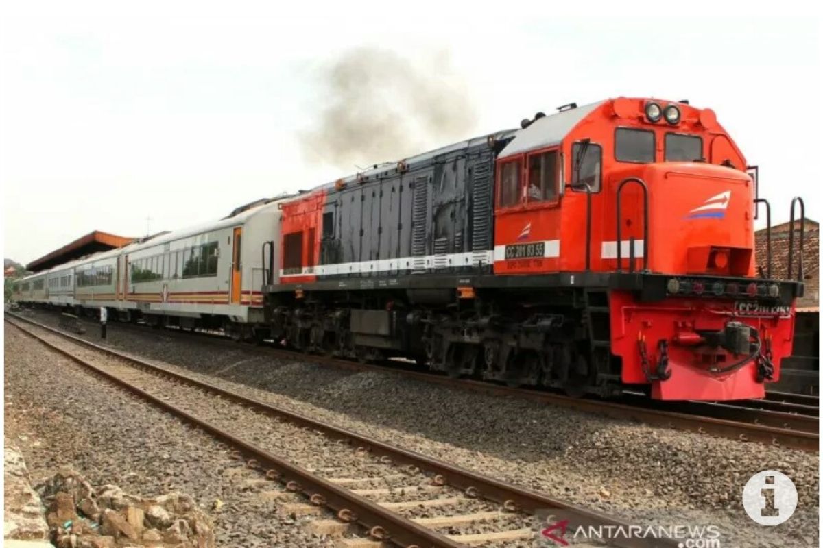 Volume angkutan barang menggunakan kereta api di Lampung turun