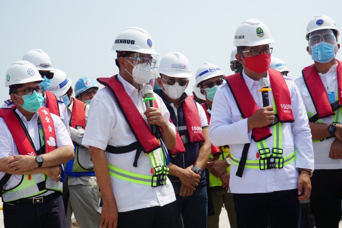 PP optimistis menyelesaikan pembangunan Pelabuhan Patimban sesuai target