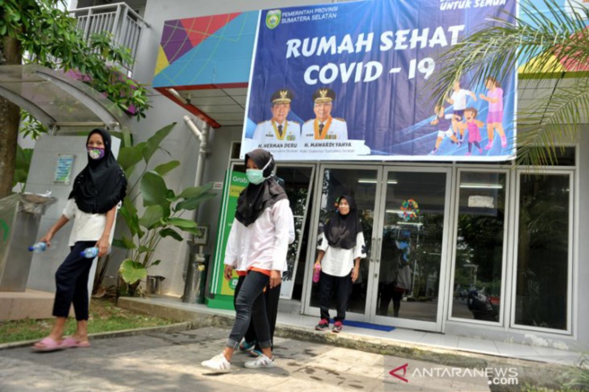 Rumah sehat COVID-19 Sumsel ditutup akhir Agustus